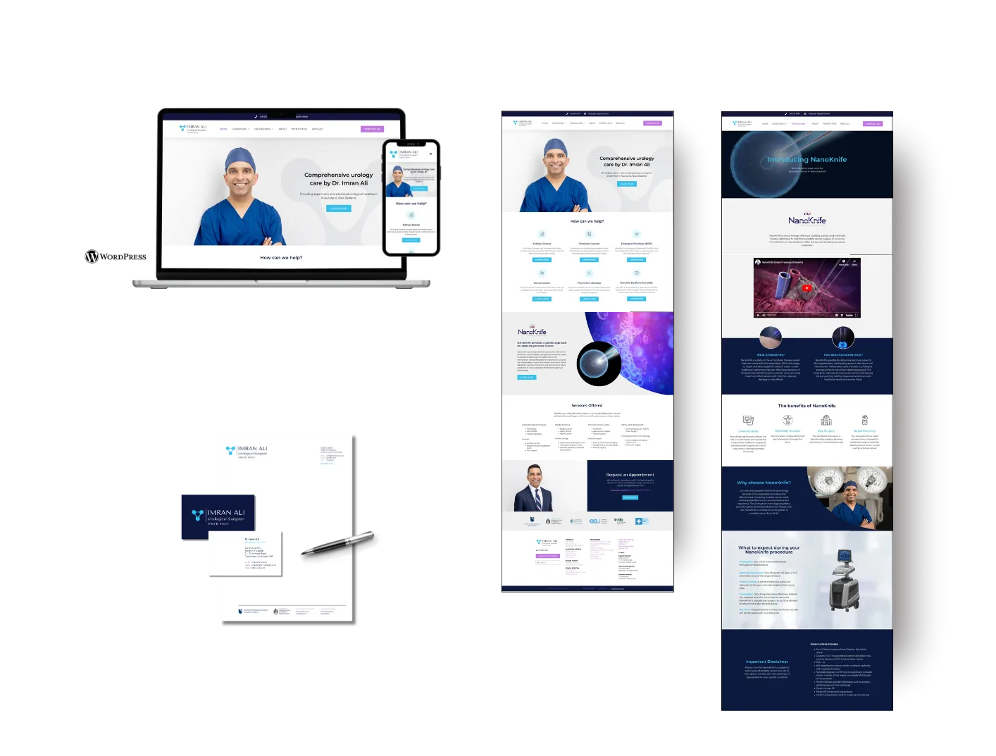 Dr Imran Ali clinic website
