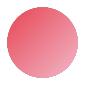 The same circle saved as a 300 by 300 pixel image
