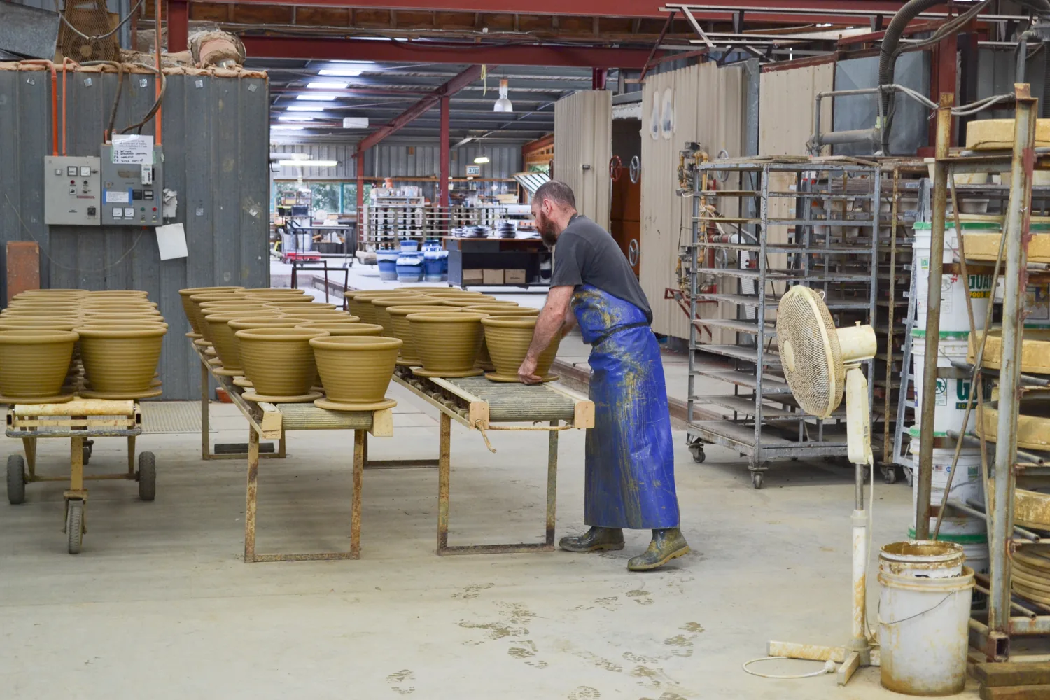 Inside the Morris & James workshop
