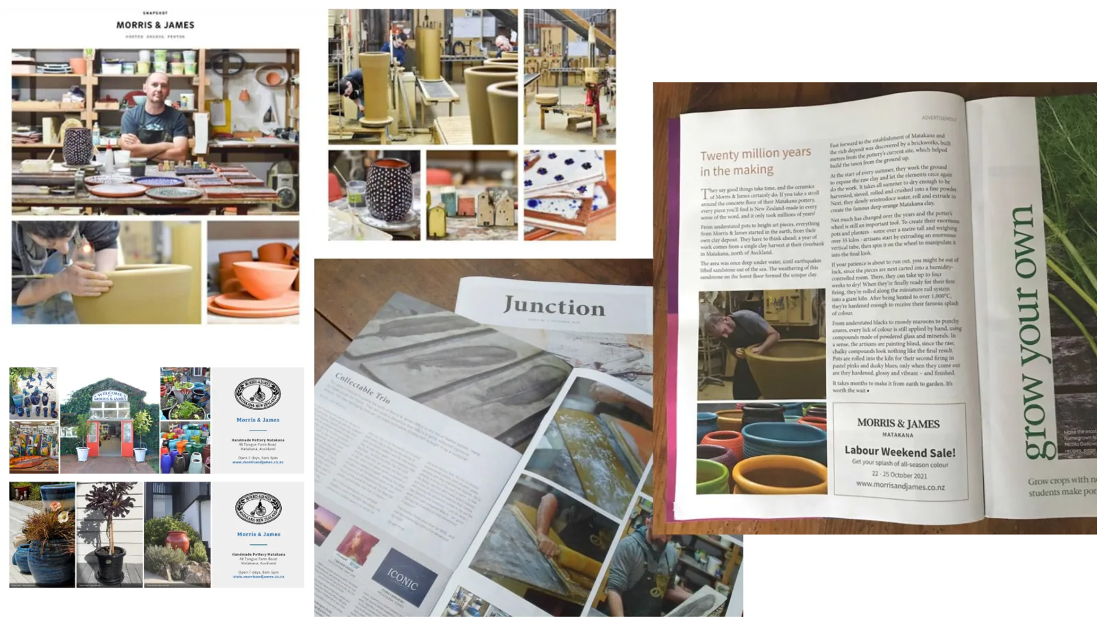 Morris & James — press and print advertising
