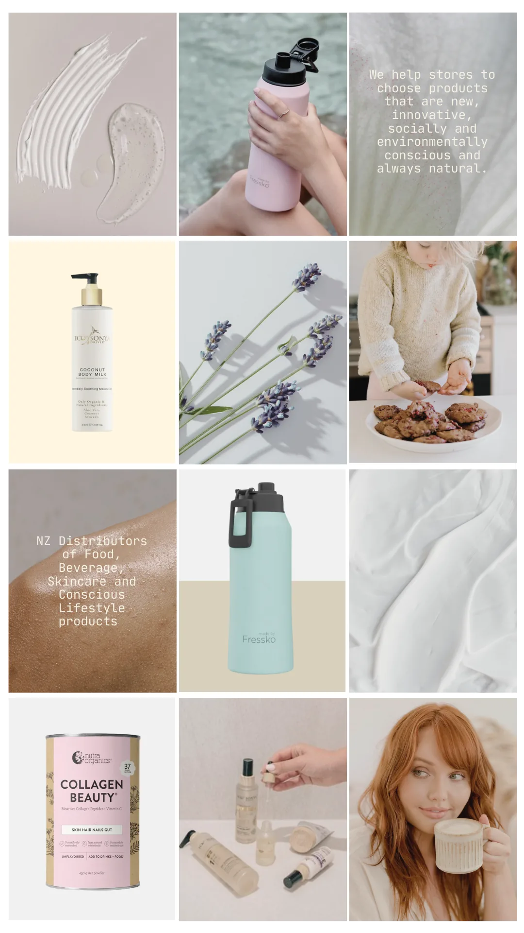 Natural Things B2B — social mockup