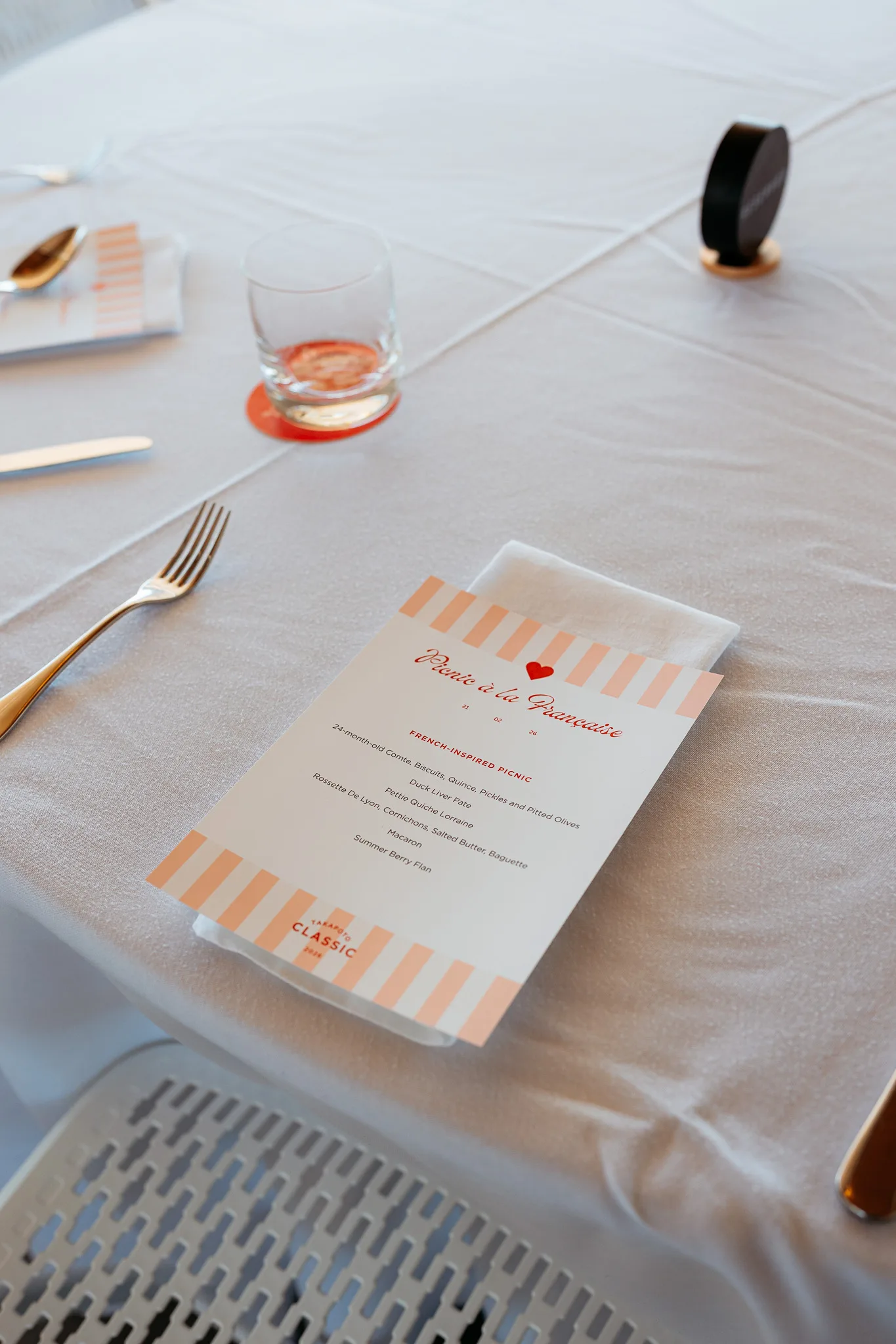 Event menu — page 4